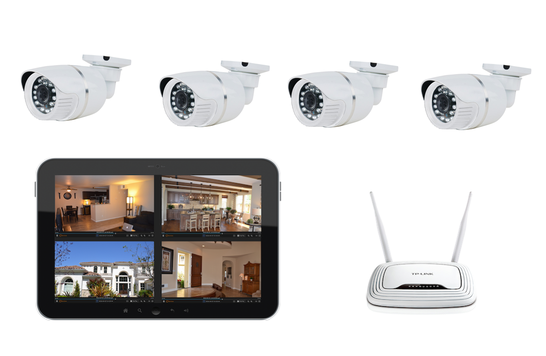 Order Preconfigured CameraFTP NVR T1000/P1000 with Outdoor Cameras