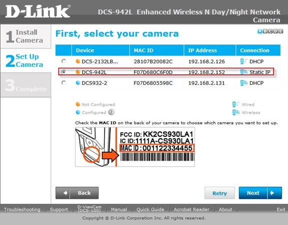 Configure D-Link DCS-942L to upload image snapshots / video clips to