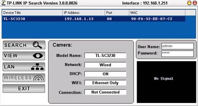 Configure TP-Link TL-SC3230 to upload video clips/image snapshots FTP Server
