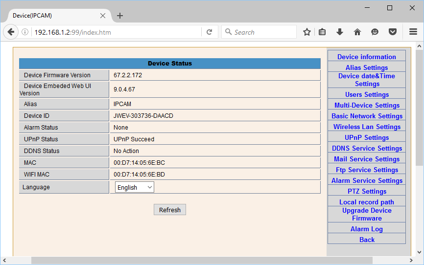 pnp ip camera wanscam software