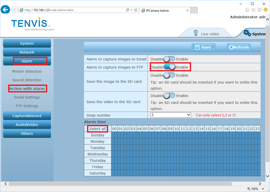 tenvis iprobot3 setup