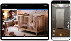 Use phone, tablet or webcam as IP camera, view from anywhere